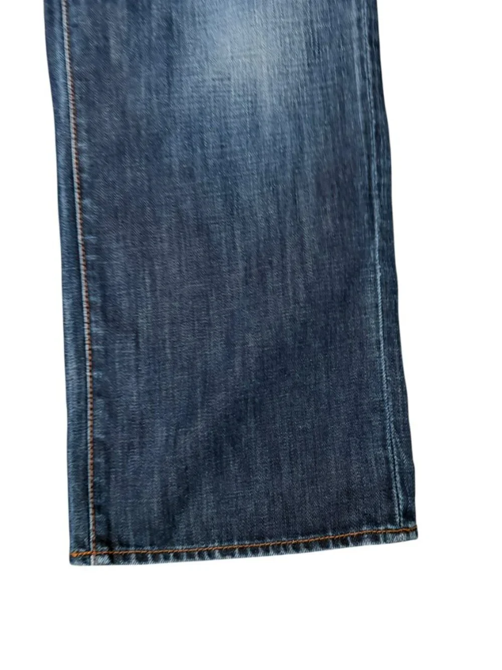 BOSS Hugo Boss Men’s Orange Regular Fit Straight Button Fly Jeans Size 38x30